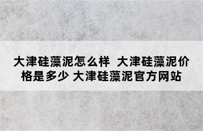 大津硅藻泥怎么样  大津硅藻泥价格是多少 大津硅藻泥官方网站